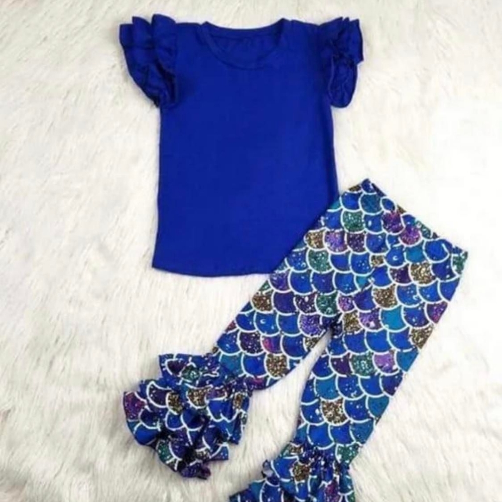 Two Piece Mermaid Set